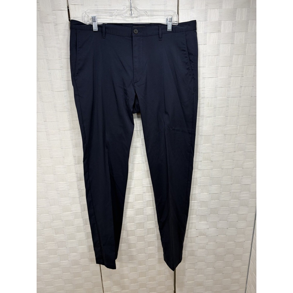 Theory Dark Navy dri fit dress pants mens 36/32